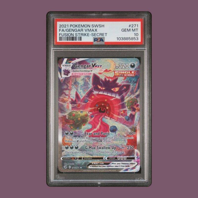 Gengar VMAX PSA 10