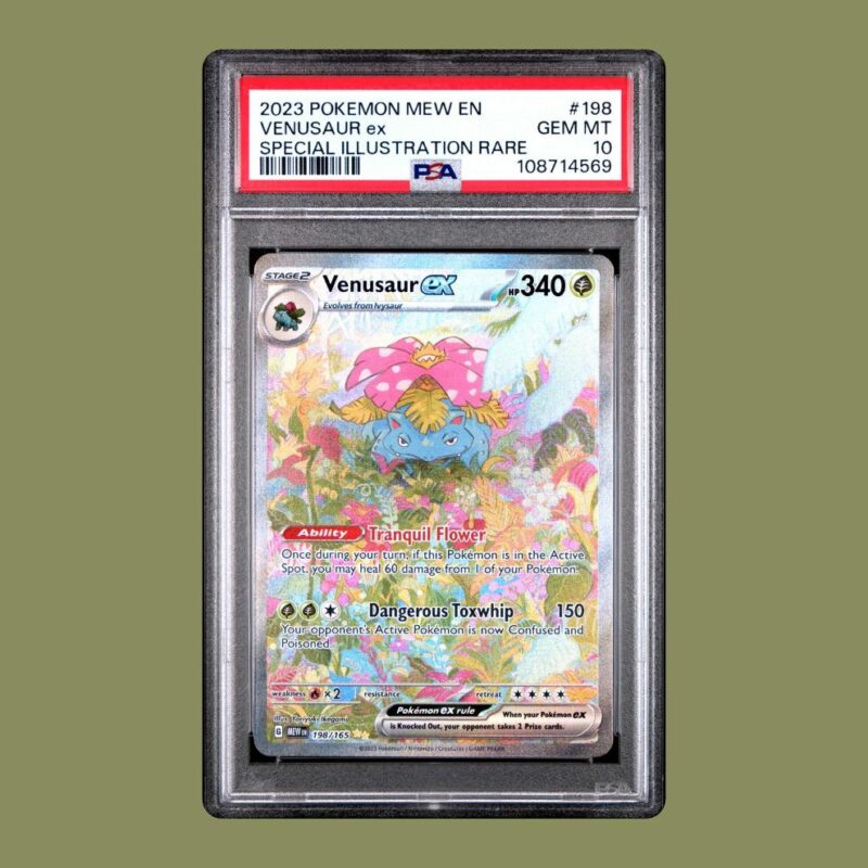 Venusaur EX #198 PSA 10
