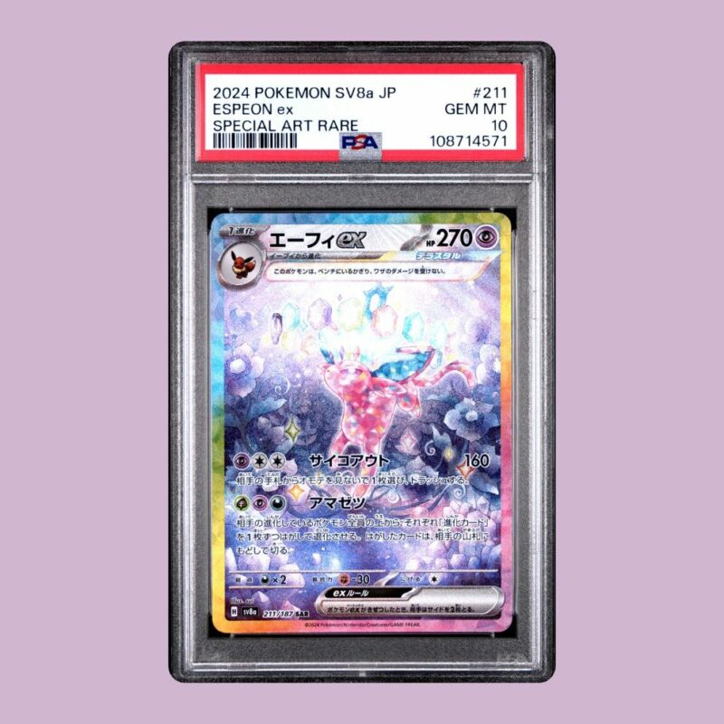 Espeon Ex SV8a PSA 10